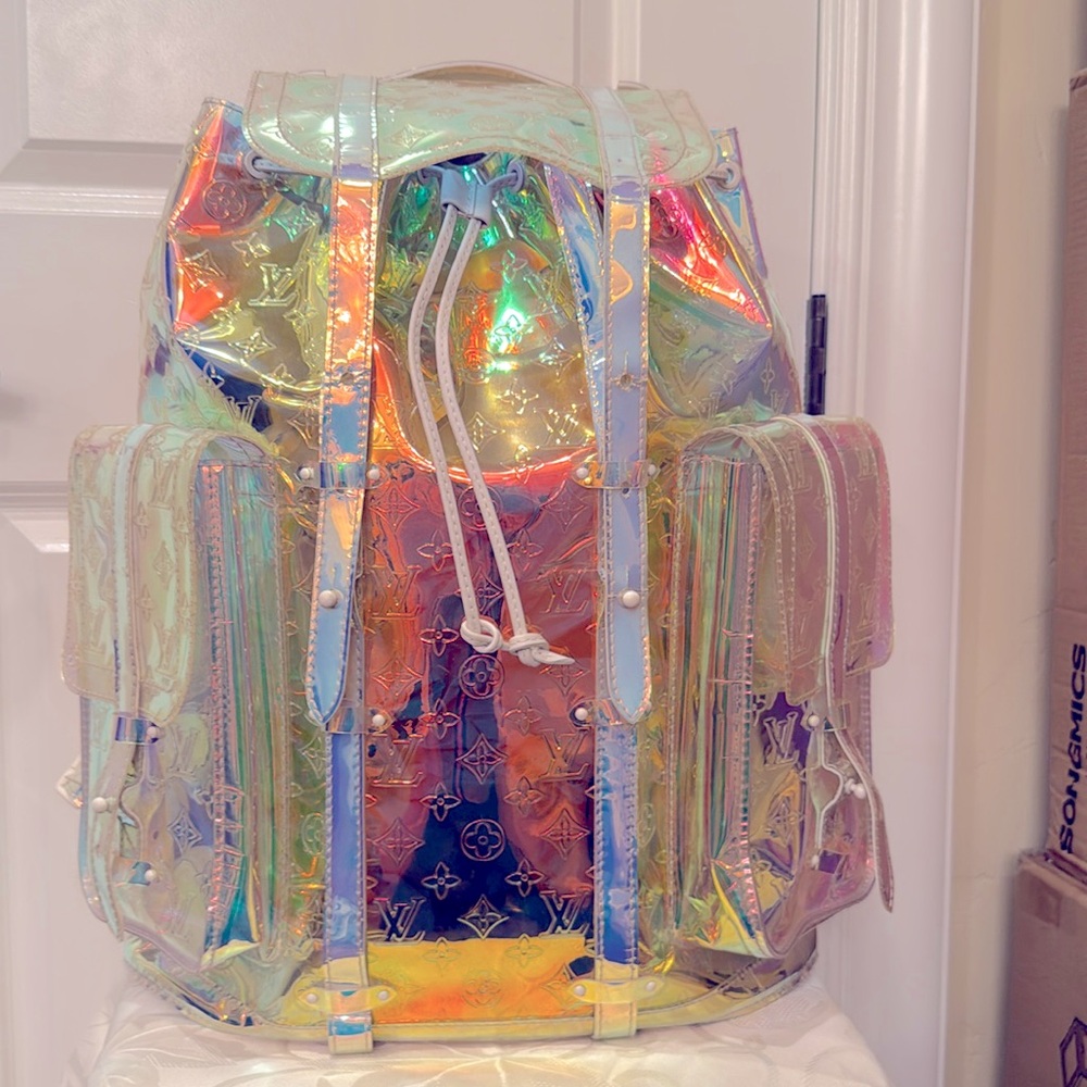 ￼￼Louis Vuitton Prism Christopher Backpack-LIMITED EDITION